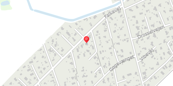 Trafikstøjkort på Falkevej 39, . , 4872 Idestrup