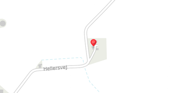 Trafikstøjkort på Hellersvej 2, 4872 Idestrup