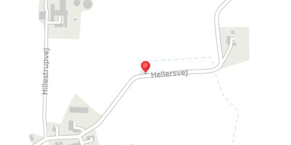 Trafikstøjkort på Hellersvej 3, 4872 Idestrup