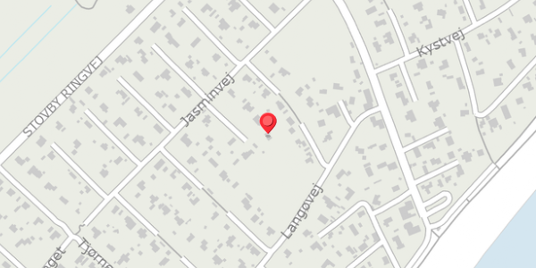 Trafikstøjkort på Jasminvej 21, 4872 Idestrup