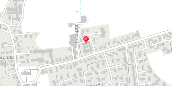 Trafikstøjkort på Kirkevej 21, 4872 Idestrup