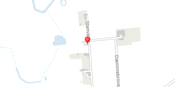 Trafikstøjkort på Stenvej 5, 4872 Idestrup
