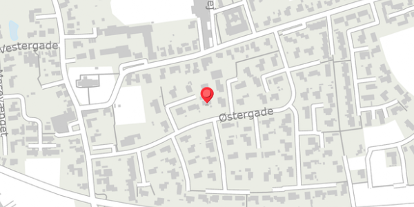 Trafikstøjkort på Østergade 13, . , 4872 Idestrup