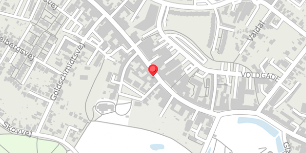 Trafikstøjkort på Algade 70C, 4760 Vordingborg