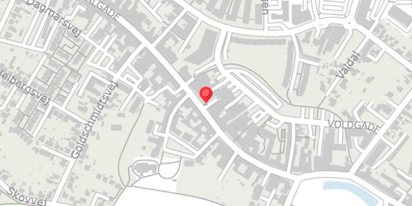 Trafikstøjkort på Algade 75B, 2. , 4760 Vordingborg