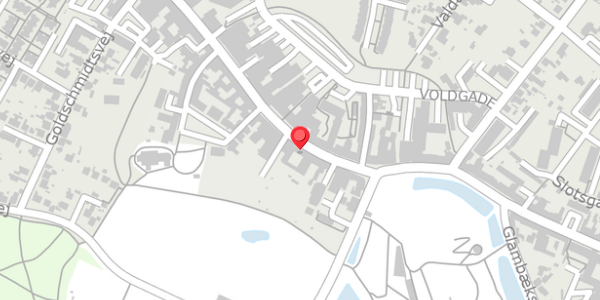 Trafikstøjkort på Algade 80C, 4760 Vordingborg