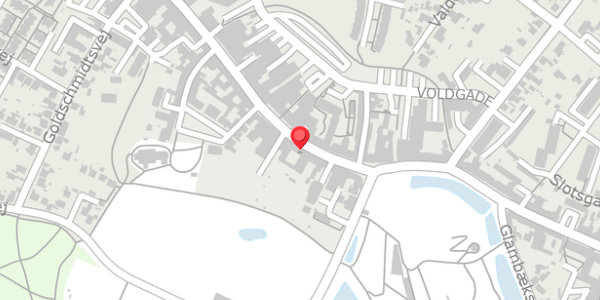 Trafikstøjkort på Algade 80D, 1. th, 4760 Vordingborg