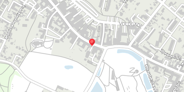 Trafikstøjkort på Algade 84B, 4760 Vordingborg