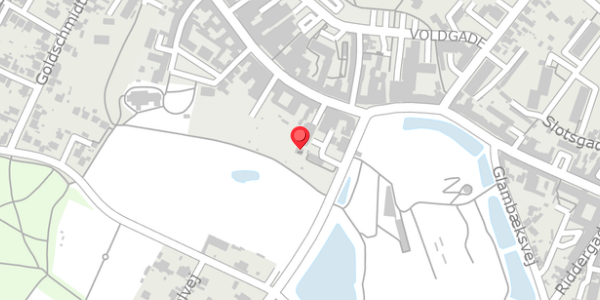 Trafikstøjkort på Algade 84G, 4760 Vordingborg