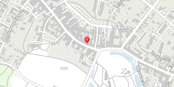 Trafikstøjkort på Algade 91A, st. th, 4760 Vordingborg
