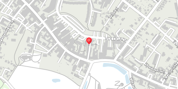 Trafikstøjkort på Algade 93K, 4760 Vordingborg