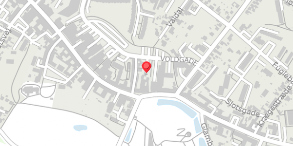 Trafikstøjkort på Algade 95M, . 5, 4760 Vordingborg