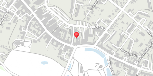 Trafikstøjkort på Algade 95P, 4760 Vordingborg
