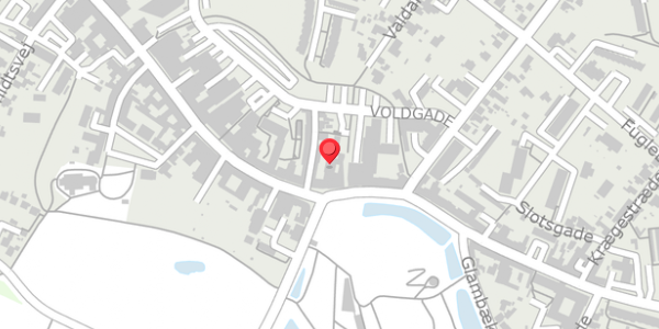 Trafikstøjkort på Algade 95R, . th, 4760 Vordingborg