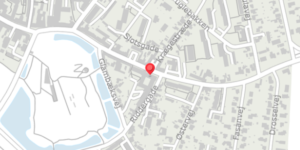Trafikstøjkort på Algade 104, . 302, 4760 Vordingborg