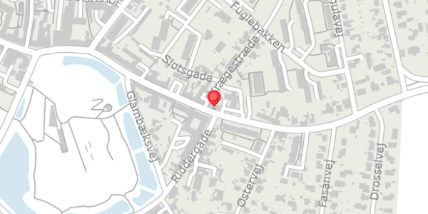 Trafikstøjkort på Algade 133, . 1, 4760 Vordingborg