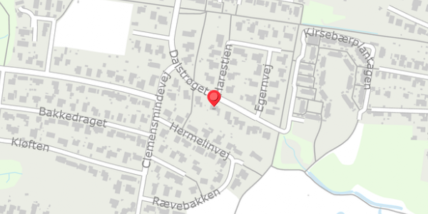 Trafikstøjkort på Dalstrøget 22, . , 4760 Vordingborg