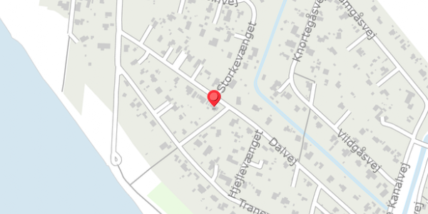 Trafikstøjkort på Dalvej 23, 4760 Vordingborg
