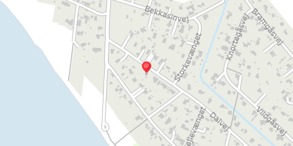 Trafikstøjkort på Dalvej 29, . , 4760 Vordingborg