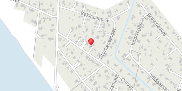 Trafikstøjkort på Dalvej 32, 4760 Vordingborg