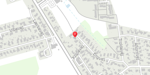 Trafikstøjkort på Engvej 25, . , 4760 Vordingborg