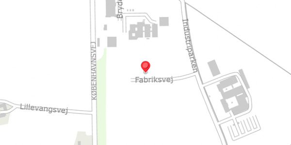 Trafikstøjkort på Fabriksvej 4, 4760 Vordingborg