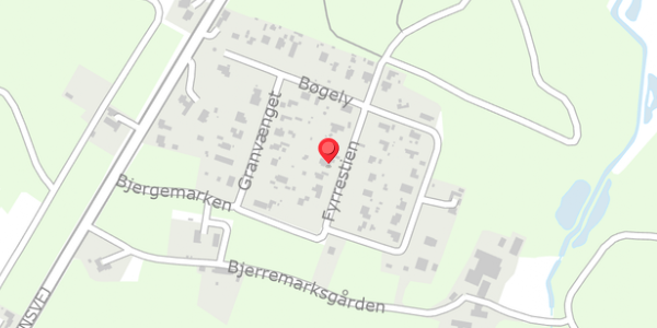Trafikstøjkort på Fyrrestien 13, 4760 Vordingborg
