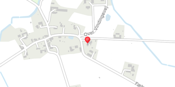 Trafikstøjkort på Fæbyvej 172, . , 4760 Vordingborg