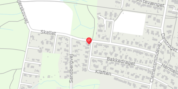 Trafikstøjkort på Kløften 2, . , 4760 Vordingborg
