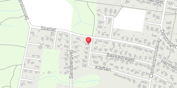 Trafikstøjkort på Kløften 4, . , 4760 Vordingborg