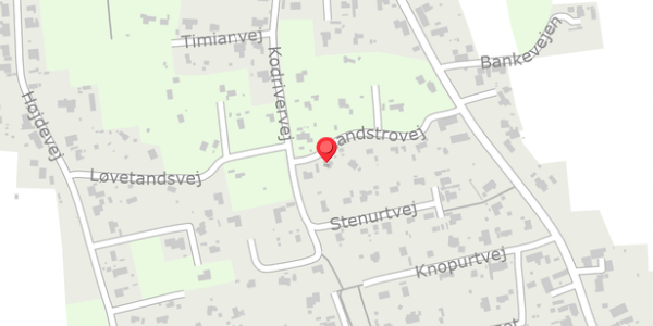 Trafikstøjkort på Mandstrovej 4, . , 4750 Lundby