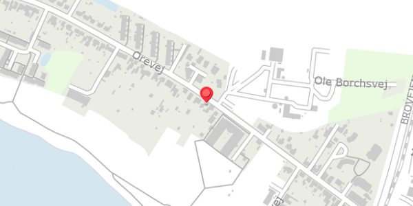 Trafikstøjkort på Orevej 39, . , 4760 Vordingborg