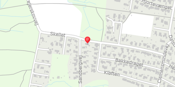 Trafikstøjkort på Skellet 8, . , 4760 Vordingborg