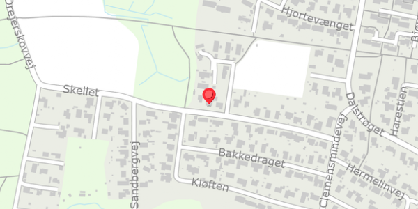 Trafikstøjkort på Skellet 13, 4760 Vordingborg