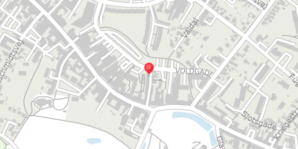 Trafikstøjkort på Voldgade 30F, . , 4760 Vordingborg