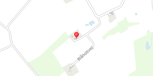 Trafikstøjkort på Blåholtvej 16, 3770 Allinge