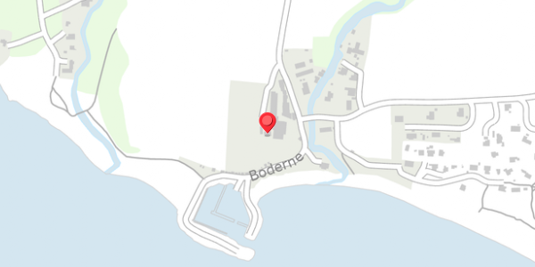 Trafikstøjkort på Boderne 1A, . , 3720 Aakirkeby