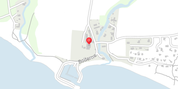 Trafikstøjkort på Boderne 1, . 2, 3720 Aakirkeby
