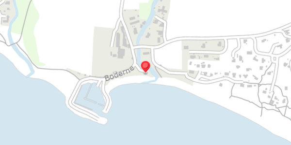 Trafikstøjkort på Boderne 5, . , 3720 Aakirkeby