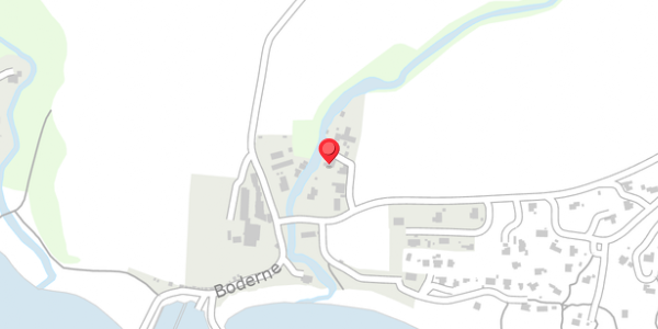 Trafikstøjkort på Boderne 12, . , 3720 Aakirkeby