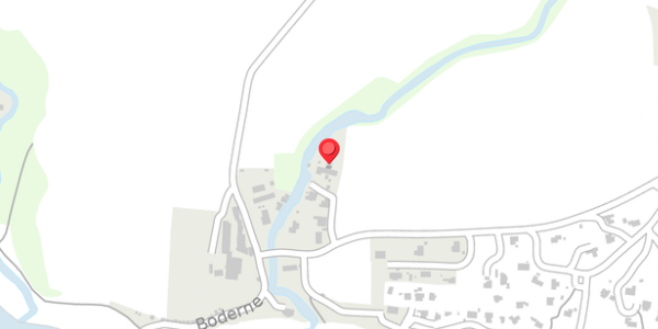 Trafikstøjkort på Boderne 14, . , 3720 Aakirkeby