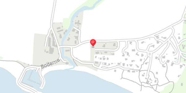 Trafikstøjkort på Boderne 15, . , 3720 Aakirkeby