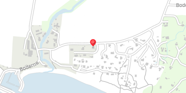 Trafikstøjkort på Boderne 17, . , 3720 Aakirkeby