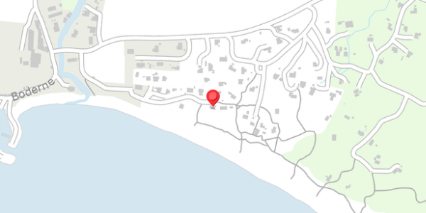 Trafikstøjkort på Boderne 32, 3720 Aakirkeby