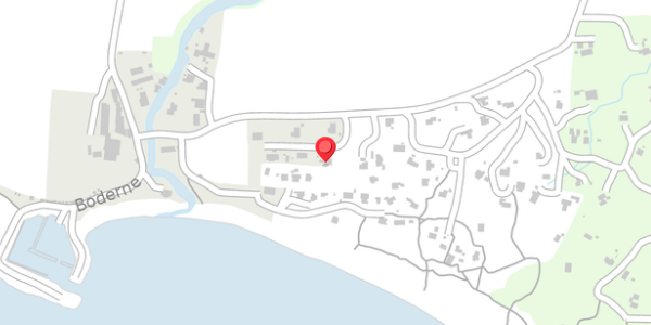 Trafikstøjkort på Boderne 45, . , 3720 Aakirkeby