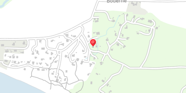 Trafikstøjkort på Boderne 66, . , 3720 Aakirkeby