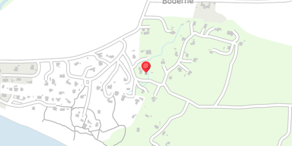 Trafikstøjkort på Boderne 67, . , 3720 Aakirkeby