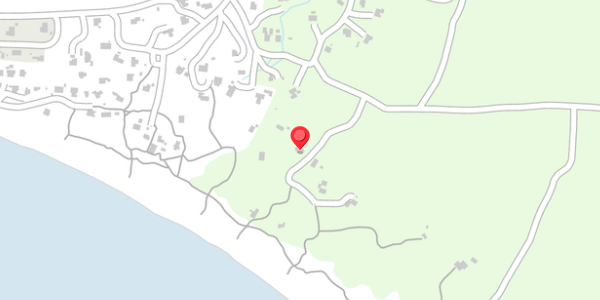 Trafikstøjkort på Boderne 75, . , 3720 Aakirkeby