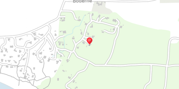 Trafikstøjkort på Boderne 86, . , 3720 Aakirkeby