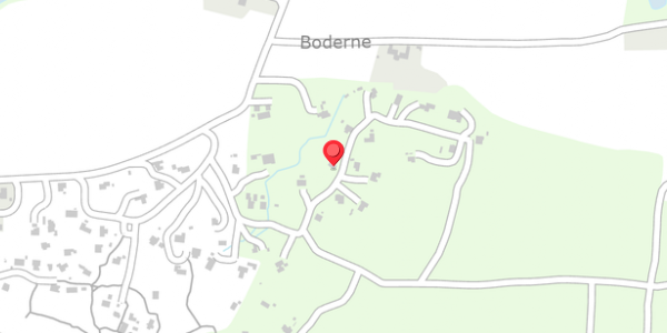 Trafikstøjkort på Boderne 88A, . , 3720 Aakirkeby